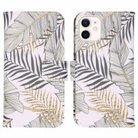 iMoshion Design Softcase Bookcase iPhone 12 Mini - Glamour Botanic