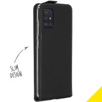 Accezz Flipcase Samsung Galaxy A51 - Zwart