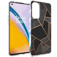 iMoshion Design hoesje OnePlus Nord 2 - Grafisch Koper / Zwart