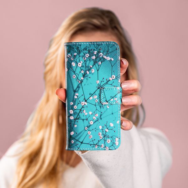 iMoshion Design Softcase Bookcase Samsung Galaxy M31 - Blossom