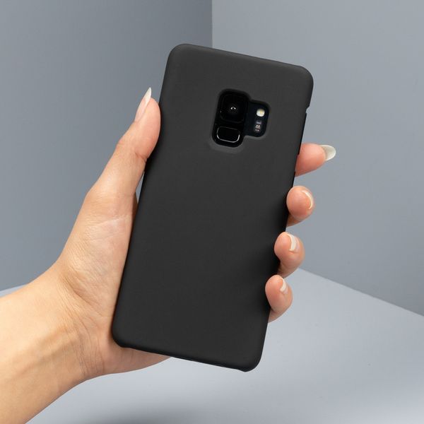 Effen Backcover Huawei Nova 5t / Honor 20 - Zwart