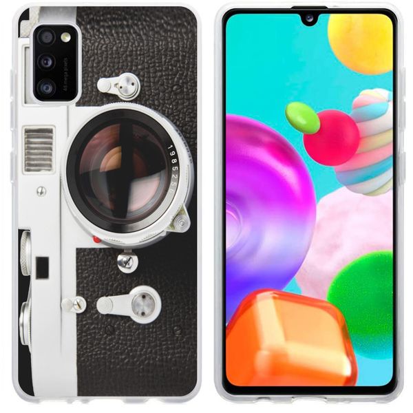 iMoshion Design hoesje Samsung Galaxy A41 - Classic Camera