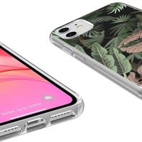 iMoshion Design hoesje iPhone 11 - Jungle - Groen / Roze