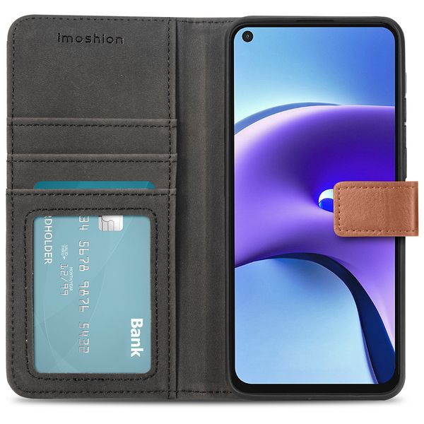 iMoshion Luxe Bookcase Xiaomi Redmi Note 9T (5G) - Bruin