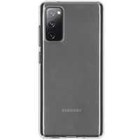 Softcase Backcover Samsung Galaxy S20 FE - Transparant