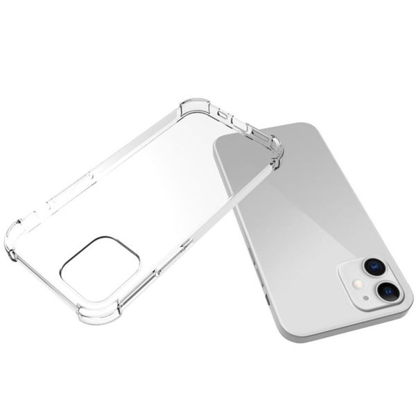 iMoshion Shockproof Case iPhone 12 (Pro) - Transparant