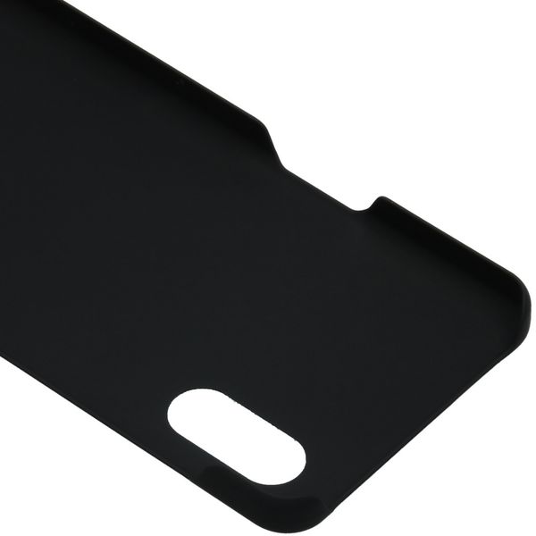 Effen Backcover Samsung Galaxy Xcover Pro - Zwart