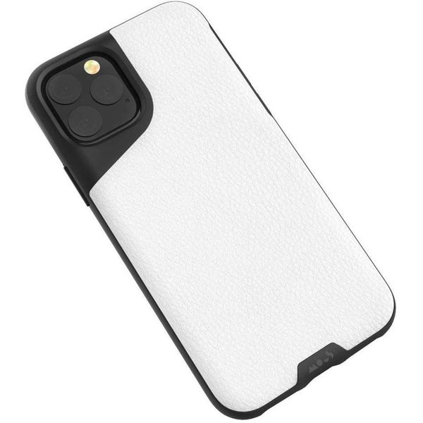 Mous Contour Backcover iPhone 11 Pro - Wit