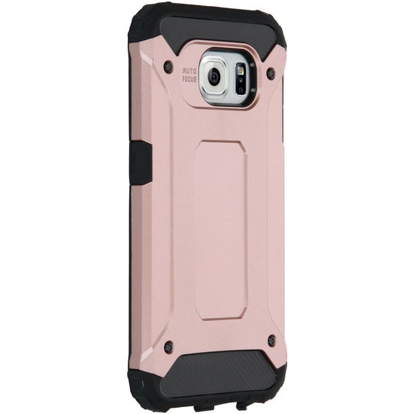 iMoshion Rugged Xtreme Backcover Samsung Galaxy S6 - Rosé Goud