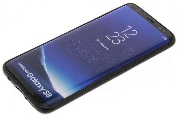 Carbon Softcase Backcover Samsung Galaxy S8