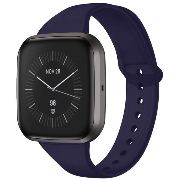 iMoshion Siliconen bandje Fitbit Versa 2 / Versa Lite - Donkerblauw