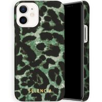 Selencia Maya Fashion Backcover iPhone 12 Mini - Green Panther