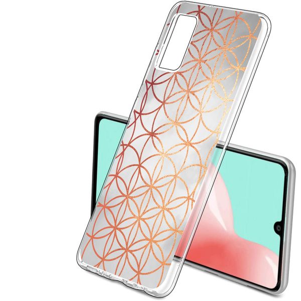 iMoshion Design hoesje Samsung Galaxy A41 - Ring / Zilver