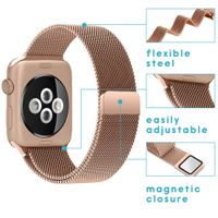 iMoshion Milanees bandje Apple Watch Series 1-8 / SE - 38/40/41 mm