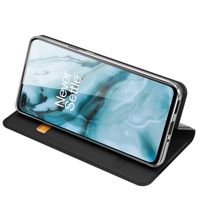 Dux Ducis Slim Softcase Bookcase OnePlus Nord - Zwart