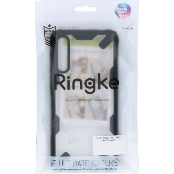 Ringke Fusion X Backcover Samsung Galaxy A50 / A30s - Zwart