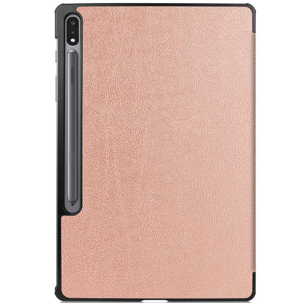 iMoshion Trifold Bookcase Samsung Galaxy Tab S8 Plus / S7 Plus / S7 FE 5G - Rosé Goud