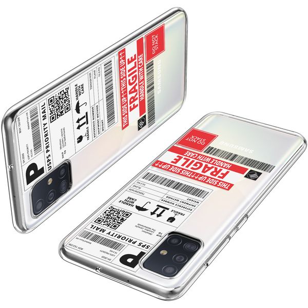 iMoshion Design hoesje Samsung Galaxy A51 - Label