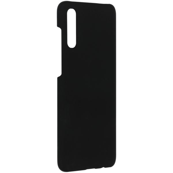 Effen Backcover Samsung Galaxy A70 - Zwart