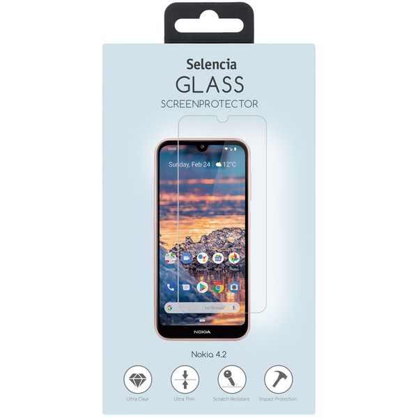 Selencia Gehard Glas Screenprotector Nokia 4.2