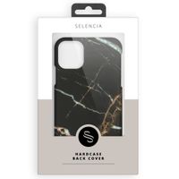 Selencia Maya Fashion Backcover iPhone Xr - Marble Black