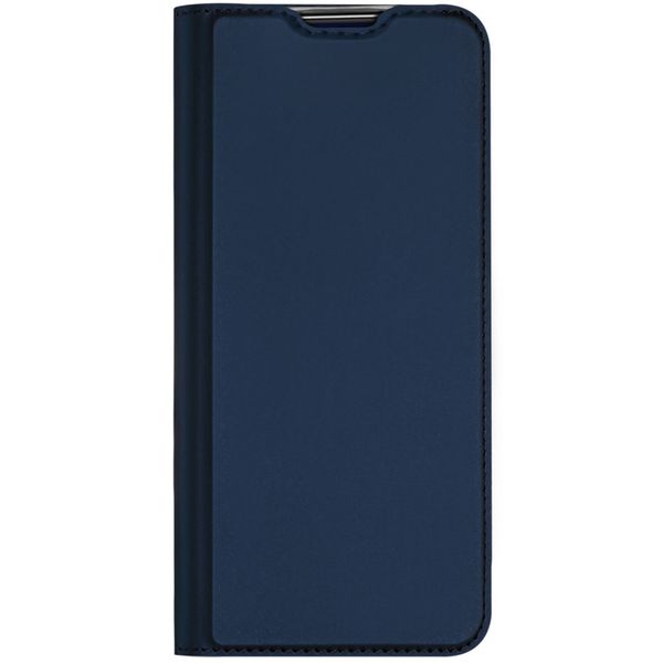 Dux Ducis Slim Softcase Bookcase Huawei P40 Lite E - Donkerblauw