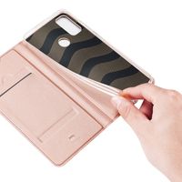 Dux Ducis Slim Softcase Bookcase Huawei P Smart (2020) - Rosé Goud