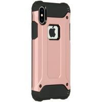 iMoshion Rugged Xtreme Backcover iPhone X - Rosé Goud