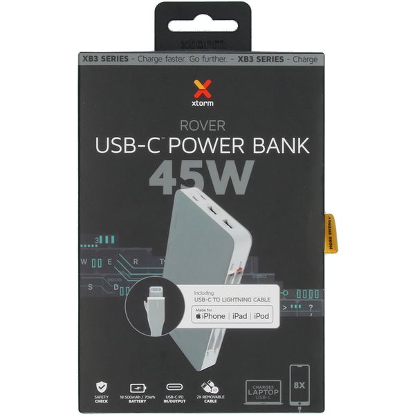 Xtorm XB3 Series - Rover Powerbank Lightning - 19.500 mAh