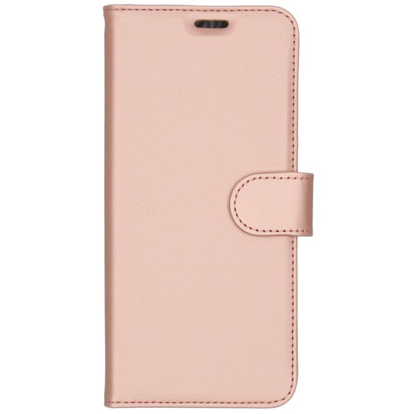 Accezz Wallet Softcase Bookcase Motorola One Vision - Rose Goud