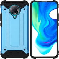 iMoshion Rugged Xtreme Backcover Xiaomi Poco F2 Pro - Lichtblauw