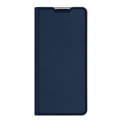 Dux Ducis Slim Softcase Bookcase Huawei P40 Lite - Donkerblauw