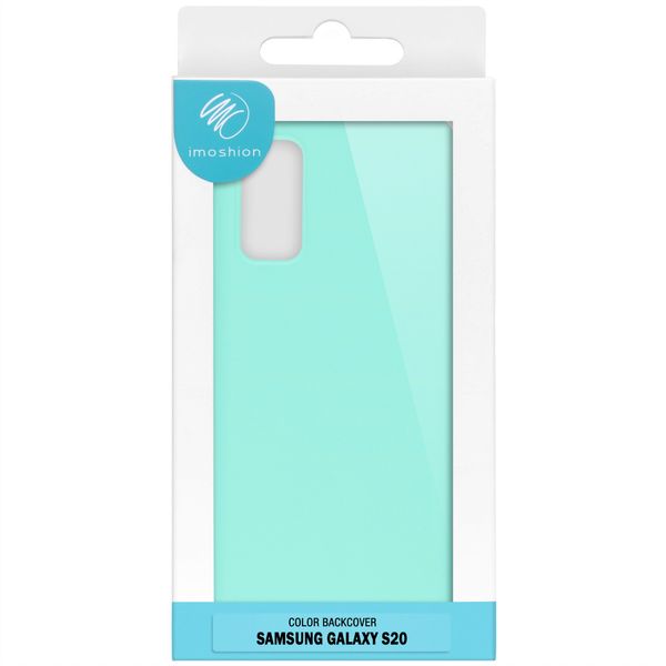 iMoshion Color Backcover Samsung Galaxy S20 - Mintgroen