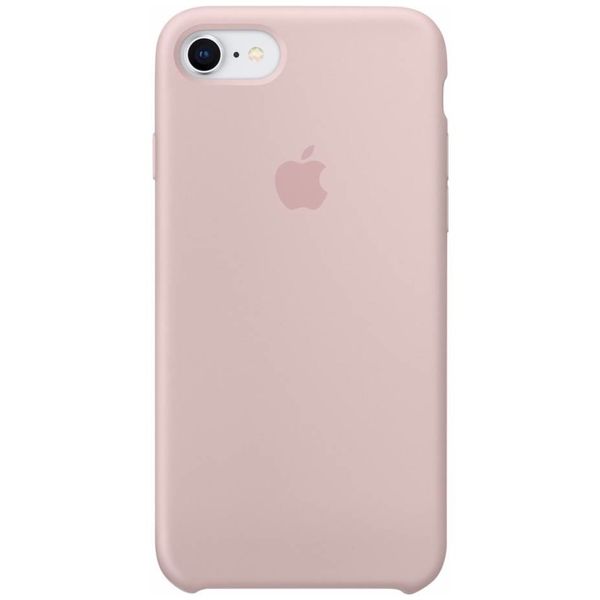 Apple Silicone Backcover iPhone SE (2022 / 2020) / 8 / 7 - Pink Sand