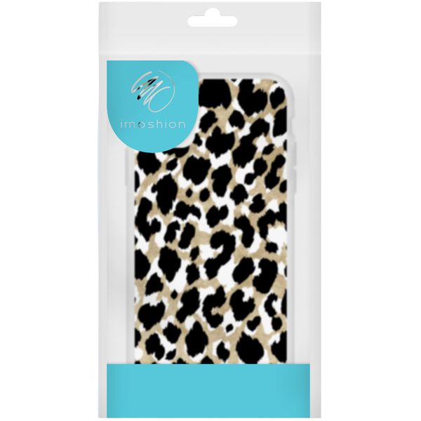 iMoshion Design hoesje iPhone 5 / 5s / SE - Luipaard / Zwart