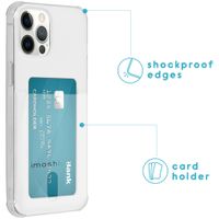 iMoshion Softcase Backcover met pashouder iPhone 12 (Pro)