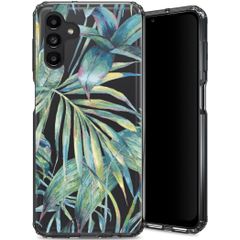 Selencia Zarya Fashion Extra Beschermende Backcover Samsung Galaxy A13 (4G) - Green Jungle Leaves