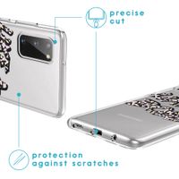 iMoshion Design hoesje Galaxy S20 - Like A Boss - Paars / Zwart