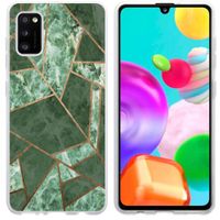 iMoshion Design hoesje Samsung Galaxy A41 - Grafisch Koper / Groen