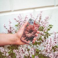 iMoshion Design hoesje iPhone 11 - Grafisch - Bloem Roze