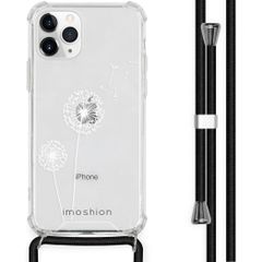 iMoshion Design hoesje met koord iPhone 11 Pro Max - Paardenbloem - Wit