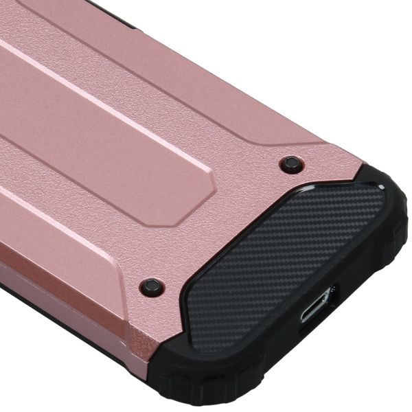 iMoshion Rugged Xtreme Backcover iPhone 12 Mini - Rosé Goud