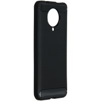 Brushed Backcover Xiaomi Poco F2 Pro - Zwart