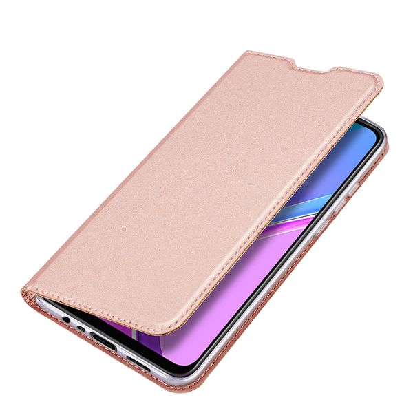 Dux Ducis Slim Softcase Bookcase Xiaomi Redmi 9 - Rosé Goud