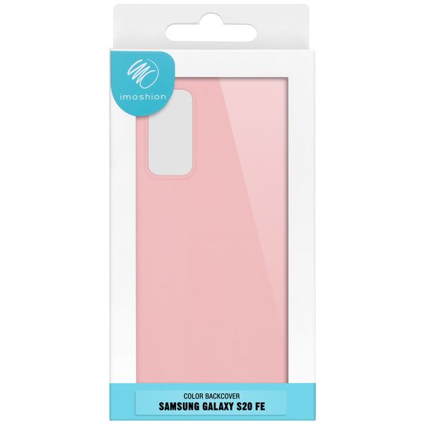 iMoshion Color Backcover Samsung Galaxy S20 FE - Roze