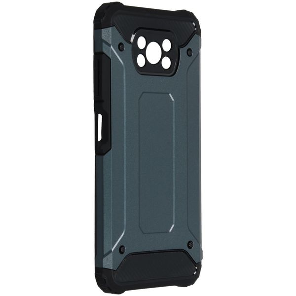 iMoshion Rugged Xtreme Backcover Xiaomi Poco X3 (Pro) - Donkerblauw