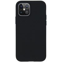 Spigen Liquid Air Backcover iPhone 12 (Pro) - Zwart